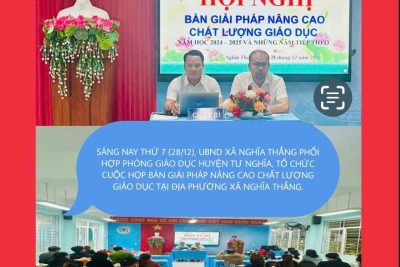 HỘI NGHỊ BÀN GIẢI PHÁP NÂNG CAO CHẤT LƯỢNG GIÁO DỤC NĂM HỌC 2024-2025 VÀ NHỮNG NĂM TIẾP THEO