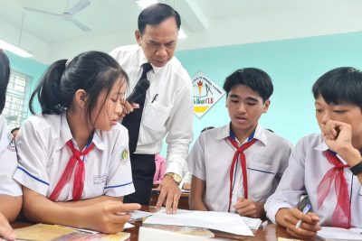 Người thầy hạnh phúc và tiết dạy cuối cùng